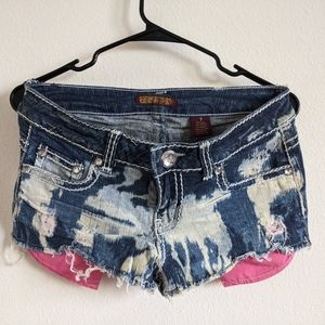 Junior size 7 jean shorts